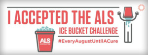 Ice bucket challenge banner